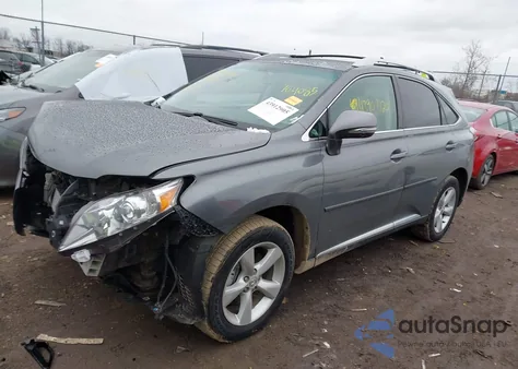 2012 Lexus Rx 350 z USA, uszkodzony, nr VIN 2T2BK1BAXCC129593